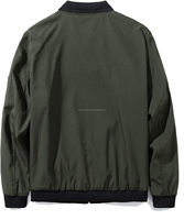 Blouson bomber en molleton 100% coton à manches longues pour homme, design personnalisé, dernières tendances d'hiver, motif uni, col rond, 300g, Wegsy Sports