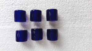 Custom Made Blue Faceted Russian Trade Glass <b>Beads</b> for <b>Jewelry</b> <b>Making</b> Vibrant Vintage Inspired Exquisitely Detailed Customized - Product Image 6