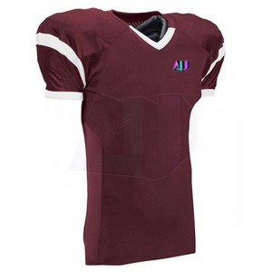 Tenues de football américain haute résistance et respirantes avec manches courtes et tissu premium pour une utilisation intensive et des matchs intenses - Product Image 4
