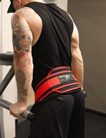 Cinturones de Gimnasio de Neopreno Ajustables Ligeros de Alta Calidad con Acolchado Adicional, Cadena Antideslizante, Soporte Lumbar, Resistencia y Comodidad