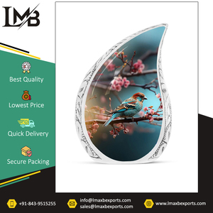 โกศฌฌาปนกิจศพอลูมิเนียมหยดน้ำตาสำหรับขี้เถ้าของ100% โลโก้แบบปรับแต่งได้ - Product Image 2