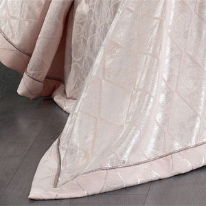 ชุดเครื่องนอนกูซิด ANGEL ลายทาง 4 ชิ้น ผ้าเชนิลล์ทอ 100% ป้องกันไรฝุ่น ป้องกันการดึงขาด ขนาดคิงไซส์ สำหรับใช้ในบ้าน - Product Image 5