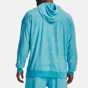 Vente en gros de vêtements pour garçons unisexes short à capuche d'hiver grande taille pour hommes logo personnalisé marque privée motif solide imprimé été - Product Image 4