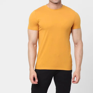 T-shirt en coton pour homme, décontracté, manches courtes, coupe ample, vêtement d'été, confortable, doux, respirant, léger, commande en gros OEM ODM - Product Image 2