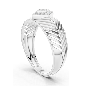 Anillo de Diamante de Laboratorio de 0.134 CT para Mujer, Claridad VVS-VS, Tecnología CVD, Disponible en Oro de 18K, 14K, 10K y Plata 925 - Product Image 6