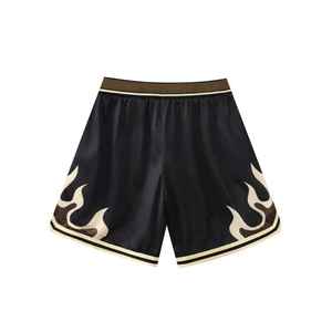 High Quality Custom 220 GSM Blank Plain Basketball Double <b>Layered</b> Shorts Summer Mesh Shorts Custom Graphic Streetwear Mesh Short - Product Image 5