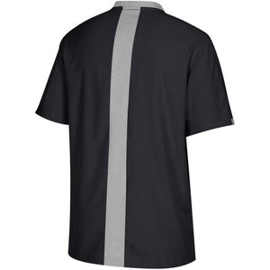 Veste de baseball et de softball unisexe, imperméable, col montant, fermeture éclair 1/4, devant uni, pour cage de frappe, décontractée, en jersey enduit - Product Image 4