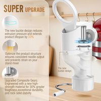 Accessoire de cuisine personnalisé pour machine à pâtes KitchenAid, accessoires pour machine à pâtes avec 7 plaques à pâtes interchangeables pour KitchenAid