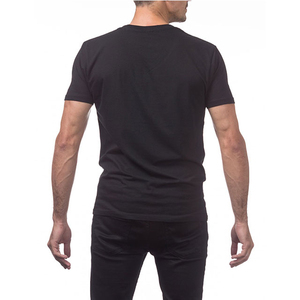 Camiseta de Verano Moderna con Cuello en V para Hombre, Informal, de Manga Corta, Transpirable, Ajustada, Ligera y Elegante para Uso Diario - Product Image 3