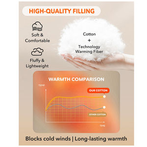 Chaleco Acolchado de Lona sin Mangas para Hombre de Alta Calidad, Diseño Personalizado, Último Modelo, Ropa Exterior Informal, Transpirable y Calefactable - Product Image 6