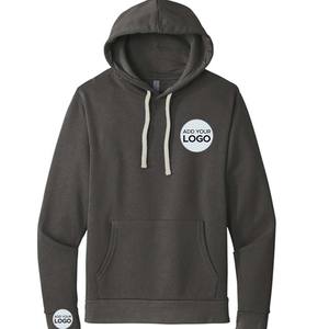 Sudaderas con capucha de manga larga para hombre, de mezcla triple de algodón y poliéster, de peso medio. - Product Image 1