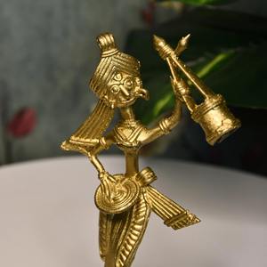 Musical Lady Pièce maîtresse décorative Figurine de femme élégante Instrument de jeu pour la maison, le bureau et l'art culturel Pièce d'accent - Product Image 3