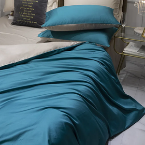 Wholesale Custom Luxury Designer Cotton Bed Sheet Set 500TC Geometric Pattern Cool Refreshing Perfect Pillowcase <b>Duvet</b> <b>Cover</b> - Product Image 4