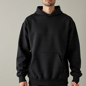 2024 Acid <b>Wash</b> Oversize Hoodie <b>Men's</b> Breathable Drop Shoulder Heavyweight Pullover Hoodie <b>Men</b> - Product Image 4