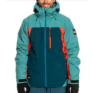 Great Personality Contrast Color Snowboard <b>Jacket</b> Waterproof Breathable Winter Warm Ski <b>Jacket</b> With Multiple Pockets - Product Image 3