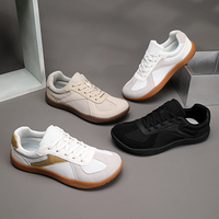 Zapatos de punta ancha para hombre, ligeros, de malla, con suela ergonómica, para caminar descalzo, para viajes, uso diario, informales, para mujer