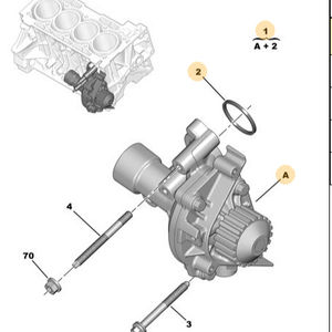 <span class=keywords><strong>Pompe</strong></span> à eau de pièces automobiles de haute qualité 1201.K1 1201.J1 utilisée pour le système de refroidissement du moteur <span class=keywords><strong>Peugeot</strong></span> 307 - Product Image 4