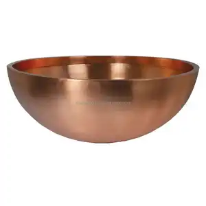 Solid Salad Bowls Home decorative Look Metal Bowl Indoor Home Kitchenware Design with multiple size Plan Finishing