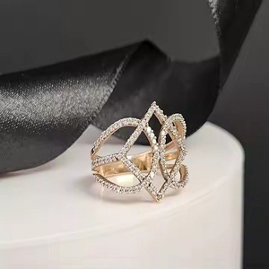 Anillo de boda de Plata de Ley 925 de lujo personalizado, chapado en oro de 18 quilates, estilo clásico, joyería de compromiso de alta calidad para mujer - Product Image 5
