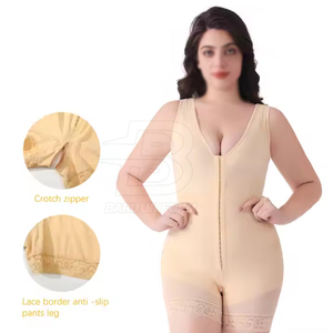 Pantalones cortos ajustados sin costuras de talla grande para mujer de alta calidad, ropa moldeadora de compresa firme, pantalones ligeros transpirables de cintura alta, moldeador de barriga ajustado - Product Image 5
