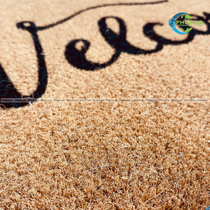 Bestselling Coir Mat WELCOME MATS <b>RUGS</b> with PVC for Anti-Slip Outdoor Use, Home <b>Entrance</b>, Office, Indoor Decor - Product Image 6