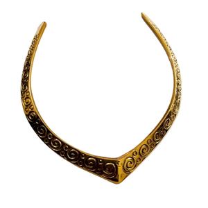 Collares de joyería de moda Gargantilla de latón Bohomain Collares Collar de Gargantilla egipcia Para la venta al por mayor de GC-NK-105. - Product Image 1