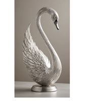 Design de luxe sculpté à la main pierre naturelle marbre métal noir objet, sculpture artisanale en aluminium à bas prix