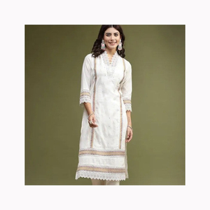 Lanzamiento de un nuevo diseñador de ropa de fiesta Look bordado pesado vestido de trabajo Patiala Salwar y Dupatta traje completamente cosido tradicional - Product Image 5