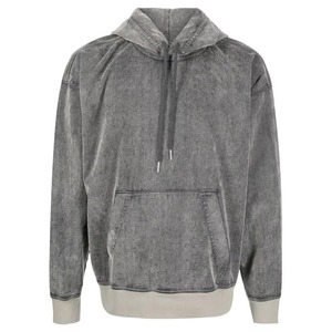 Nouveauté : sweat-shirts pour hommes, mode, couleur unie, lavage à l'acide, sweat-shirts à capuche hip-hop en molleton, sweat-shirts de marque, streetwear pour hommes - Product Image 1