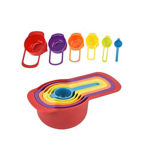 Cuillères doseuses colorées Myrva 100 ml, outils de cuisine en plastique pour la pâtisserie et la cuisine - Product Image 6