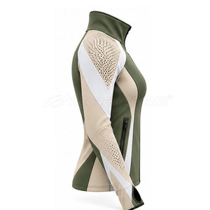 Premium Women Sculpt Knitted <b>Jacket</b> Custom Design Breathable Eco-Friendly Fitted Outerwear for Workout <b>Yoga</b> Sport OEM Wholesale - Product Image 2