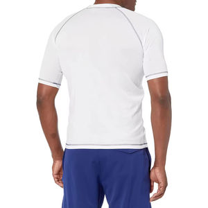 Meilleur prix – Rashguard homme à manches courtes, coupe ajustée, séchage rapide, pour le surf, la plongée en apnée et les sports nautiques - Product Image 6