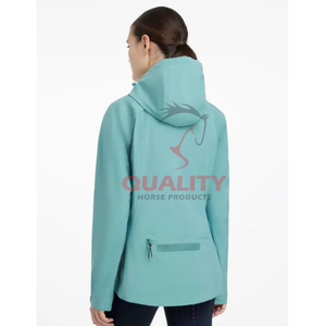 Veste d'équitation pour femmes de qualité supérieure imperméable et respirante tissu extensible coupe ergonomique équipement d'entraînement équestre élégant - Product Image 3