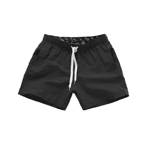 Shorts de plage décontractés amples pour hommes 2026, couleur unie, en polyester, style Asie du Sud-Est, livraison DDP - Product Image 2