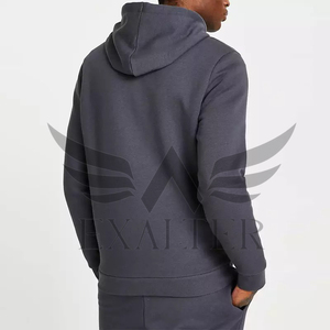 OEM Survêtements d'hiver en coton respirant pour hommes, coupe ajustée, joggings empilés avec pantalon à capuche, ensembles de joggings deux pièces - Product Image 3