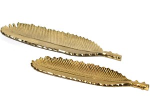 Vintage Classic Gold Finish Leaf Serving <b>Fruit</b> Salad tray <b>For</b> Home <b>Decorative</b> In Customize Size Leaf <b>For</b> Home - Product Image 2