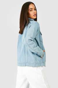 Veste décontractée pour femme, personnalisable avec logo brodé, réversible, en tricot respirant, coupe ample mi-longue, taille XL, pour l'hiver - Product Image 5