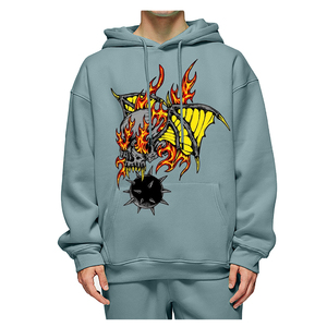 เสื้อฮู้ดพิมพ์ลายสำหรับผู้ชายเสื้อฮู้ดพิมพ์ลาย3D สำหรับผู้ชายใส่สบายออกแบบได้ตามต้องการ - Product Image 1