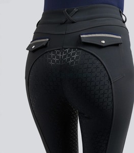 Pantalons d'équitation élégants pour femmes, coupe ajustée, légers, durables, tissu confortable, pantalons d'équitation pour l'extérieur, pour le dressage et le saut d'obstacles - Product Image 5