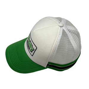 Tùy chỉnh in ấn 5 Bảng điều chỉnh tri-màu Polyester cong vành mũ bóng chày khóa đóng cửa bán buôn Tricolor biểu tượng tùy chỉnh - Product Image 4