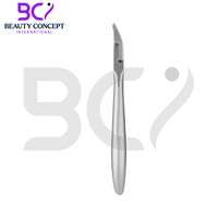 Coupe-cuticules Staleks 9 mm, lot de 3, lame pointue en acier inoxydable, outil de manucure, ouverture large pour les doigts