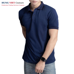 Customizable Breathable <b>Fan</b> Pattern for Polo Shirts Solid Knitted Fabric Made to Order and Plain Dyed - Product Image 2