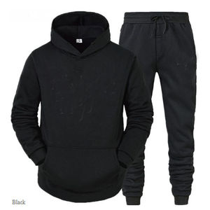 2025 venta al por mayor chándal personalizado Hombre Ropa Deportiva hombres sudadera y Joggers chándal conjunto 100% algodón chándal para hombres - Product Image 2