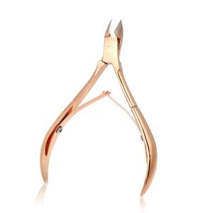 Oro Rosa 4 \ "Manicura Pedicura Cortadores de uñas Nipper Cutícula Nipper con cuchillas afiladas de acero inoxidable para los dedos - Product Image 1
