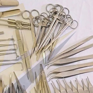 2024 bonne vente SUAVE INSTRUMENTS DE SURGICAL Source manuelle ensemble de 72 pièces Kit d'instruments chirurgicaux de chirurgie plastique - Product Image 2