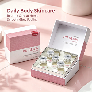 พรีเมี่ยมโกลว์ สกินแคร์ 5 มล.*5 ขวด PN‑กลูตาไธโอน คอมเพล็กซ์ สำหรับธุรกิจขายส่งผลิตภัณฑ์ความงามสำหรับร้านเสริมสวย - Product Image 5