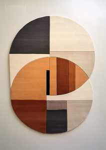 พรมคุณภาพสูง พรมขนสัตว์ทอมือ ทนทาน เหมาะสำหรับห้องนั่งเล่น ห้องนอน และทางเดิน - Product Image 5