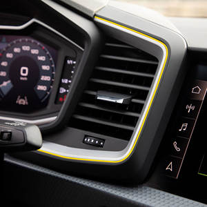 Bandes de garniture intérieure de voiture jaunes à emboîtement de 3 mm, 300 cm x 3 mm - Product Image 6