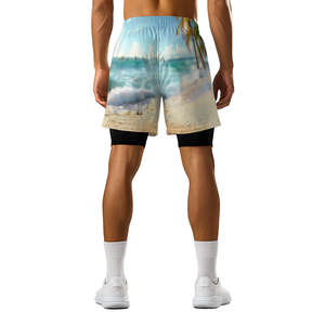 กางเกงบาสเก็ตบอลผู้ชายสั่งทำพิเศษ ระบายอากาศได้ดี ผลิตจากโพลีเอสเตอร์ 100% ดีไซน์ใหม่ ลายพิมพ์ชุดกีฬา รับทำโลโก้ตามสั่ง ขายส่งแบบ OEM - Product Image 4