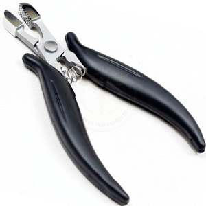 Stainless Steel Salon Hair <b>Extension</b> Plier Tool High Quality <b>Micro</b> Ring Bead Closing & Opening Styling Tool QORVEX INSTRUMENTS - Product Image 5